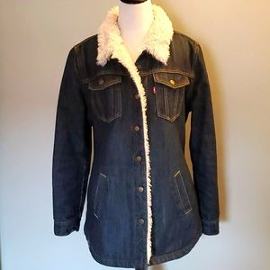 Levi Long Denim coat